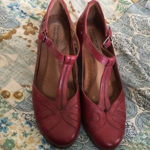 Cobb Hill Rockport red pumps 9.5